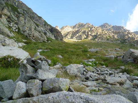 En montant vers la Hourquette de Bugarret