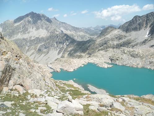 Descente vers le lac Tourrat