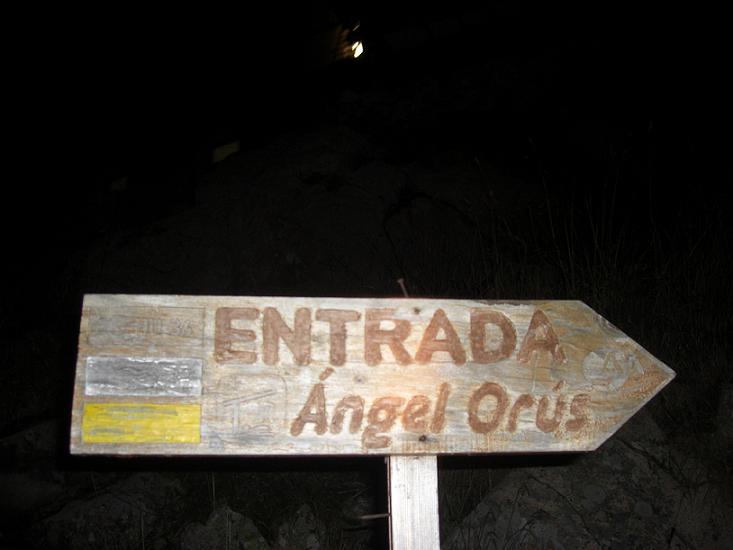 Passage au refugio Angel Orus 2100 mètres, il est 7 heures