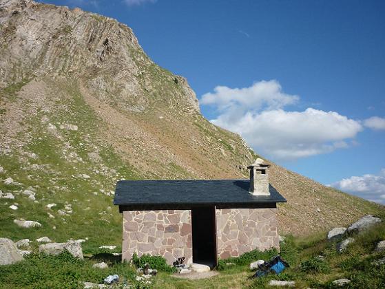 Repassage à la cabana del Botornas 2343 m