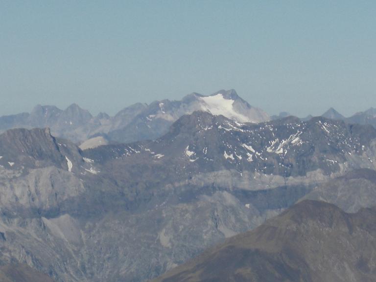 Du sommet du pico Posets, le Vignemale