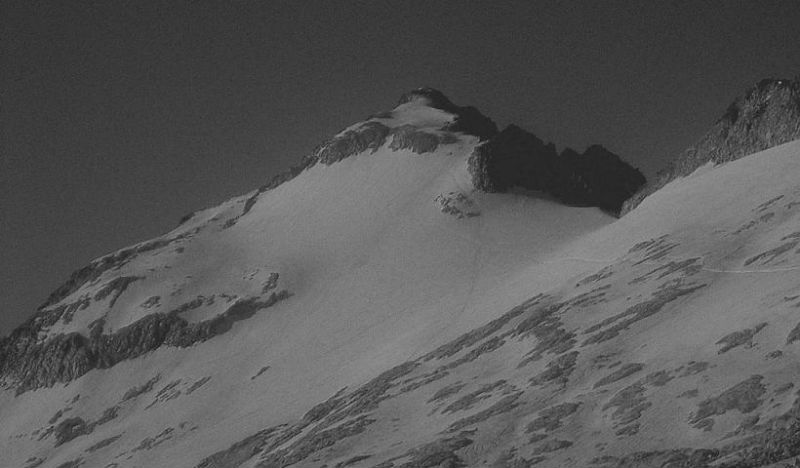 Progression vers le pico de Aneto, seigneur des Pyrénées