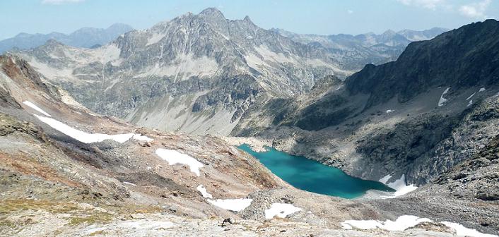 Descente vers le lac Tourrat