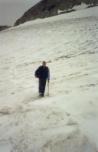 Sur le glaciar de Aneto