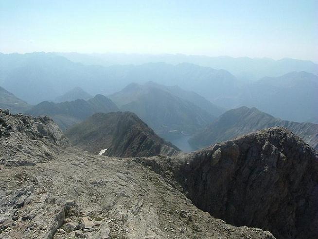 Du Ballibierna Nord 3030 m, l Estany de llauset