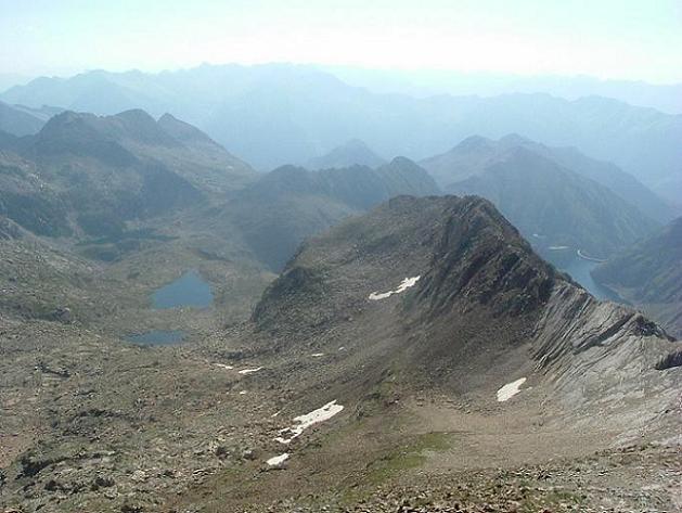 Du Ballibierna Nord 3030 m, Estanyets de Coma Arnau et Estany de Llauset